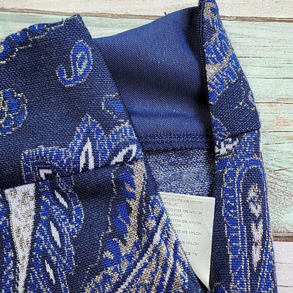 Maeve By Anthropologie Paisley Wide-Leg Pants Women's Size 4 - Picture 7 of 10